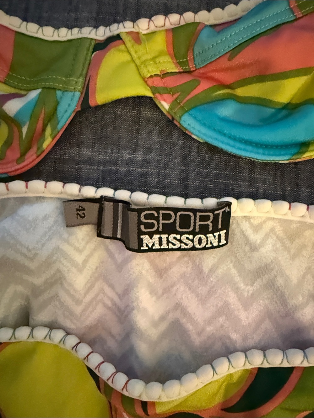 Missoni Abstract Print Bikini Set Size Italian 42 (US 6) - Picture 2 of 3